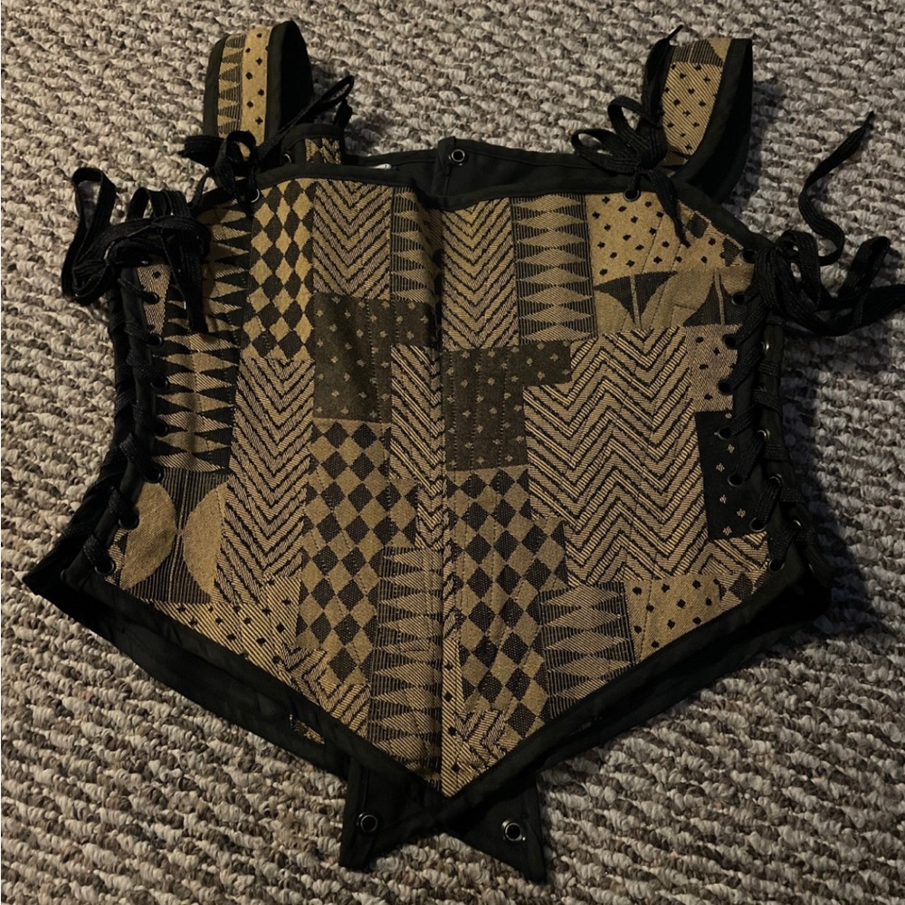 Moresca SET: V-Dip 2 Overskirt Med, Short & Max 1 Bodice Large